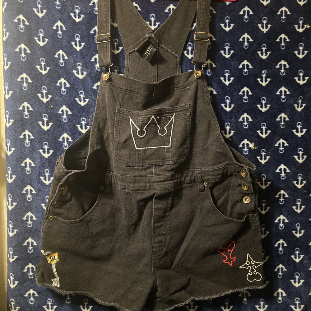 Disney Black Jumpsuit with Long Sleeves